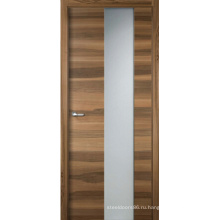 Панели МДФ межкомнатные шпонированные деревянные двери со стеклом